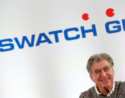 CEO and Chairman of the Board of the Swatch Group Nick Hayek smiles during the Swiss watchmaker's annual news conference in Biel, Switzerland March 16, 2017. REUTERS/Denis Balibouse